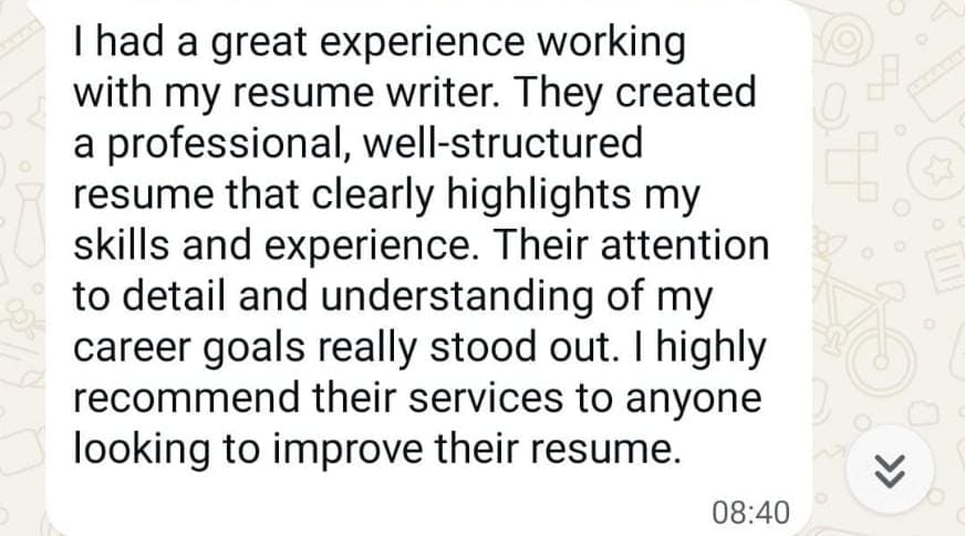 Client feedback 4